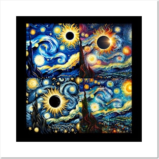 Eclipse Shirt 2024 Eclipse Tshirt Van Gogh Eclipse Shirt April 8 2024 Tee Eclipse 2024 Funny Astronomy Gift Solar Eclipse Posters and Art